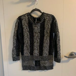 Design Lab high low sweater